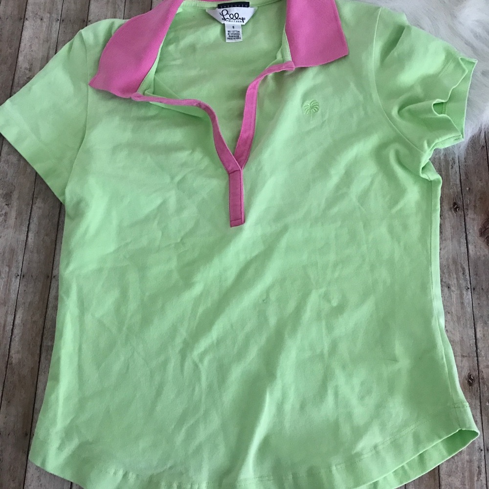 VTG Lilly Pulitzer Polo Shirt