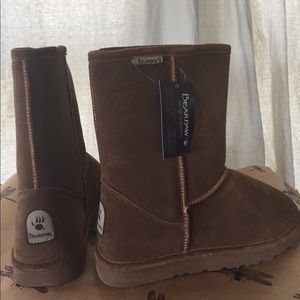 wool lined leather boots