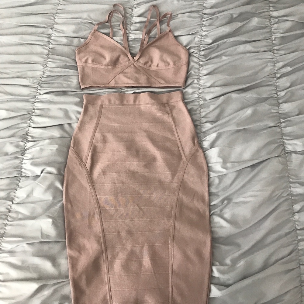 2-Piece Bandage Skirt Set