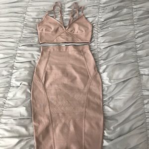 2-Piece Bandage Skirt Set