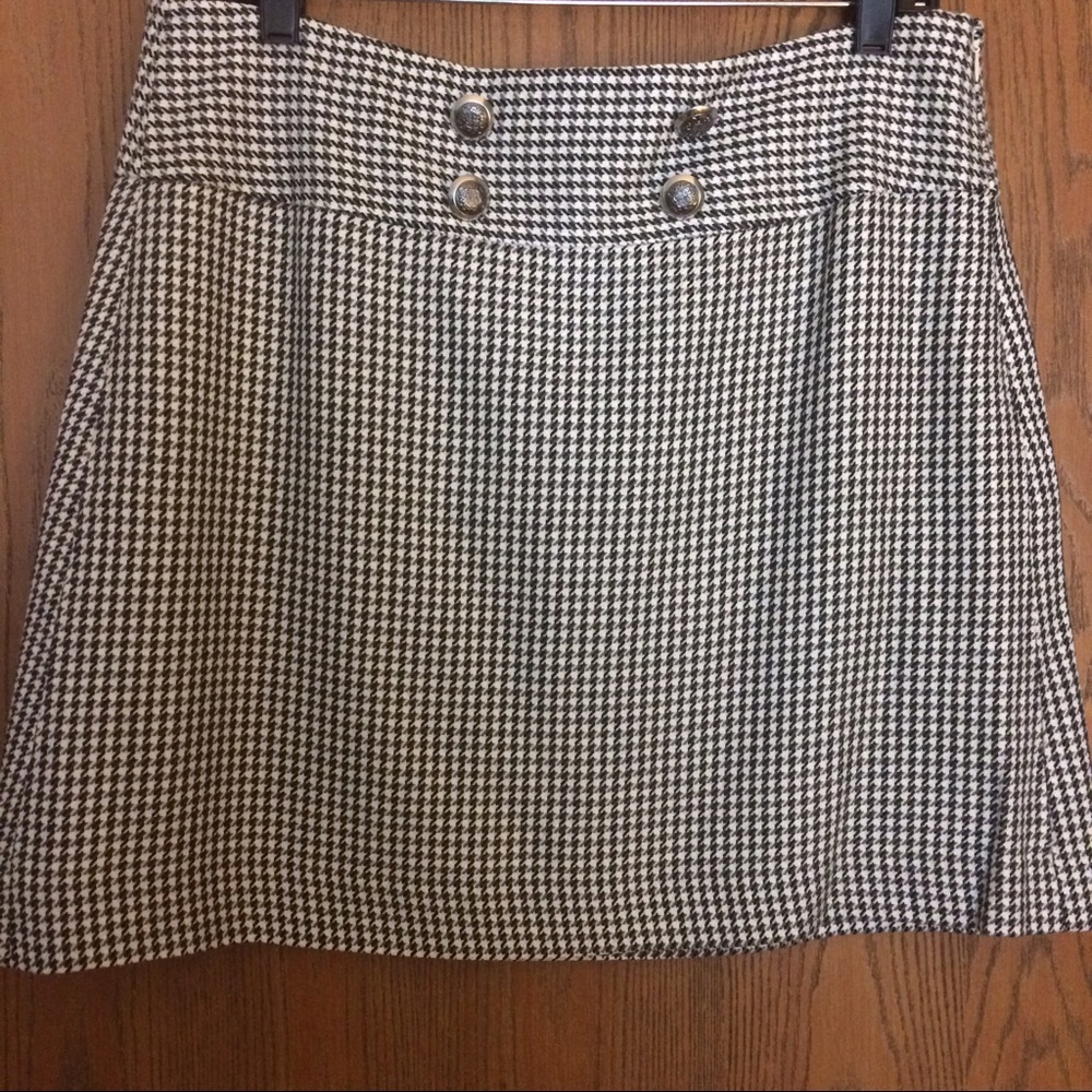 Houndstooth Skirt