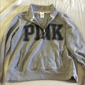 Gray sweatshirt VS pink