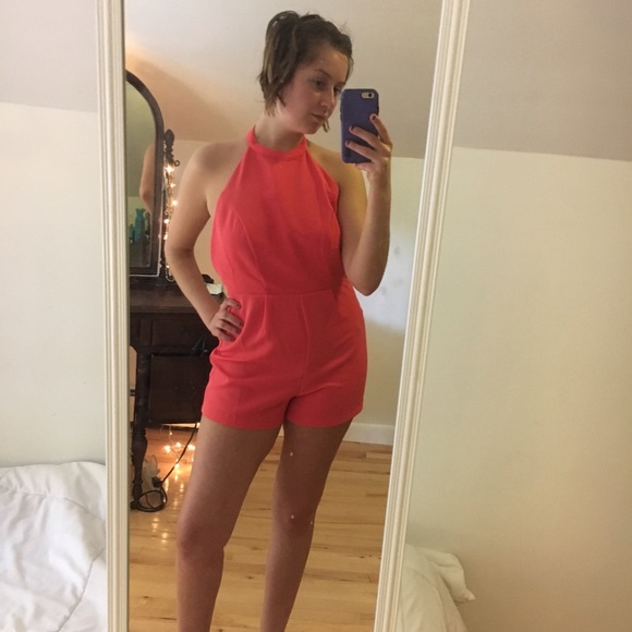 Forever21 Pink Romper - Picture 2 of 4