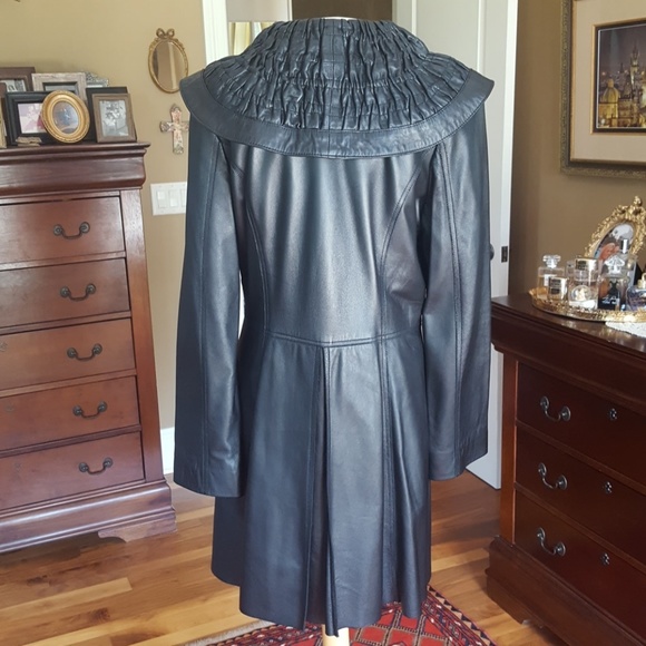 ❤CHESTER❤ LEATHER COAT - Picture 3 of 8