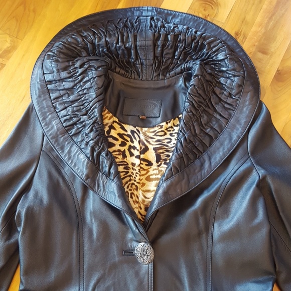 ❤CHESTER❤ LEATHER COAT - Picture 5 of 8