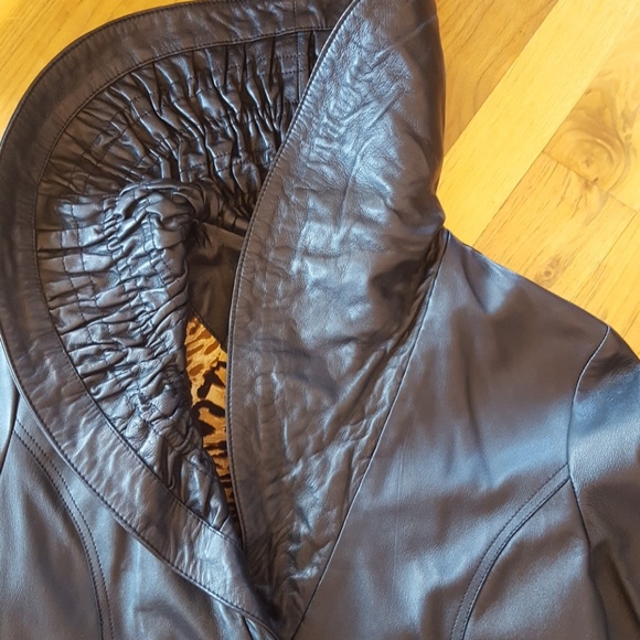 ❤CHESTER❤ LEATHER COAT - Picture 7 of 8