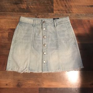 NWT American Eagle Denim Button Up Skirt