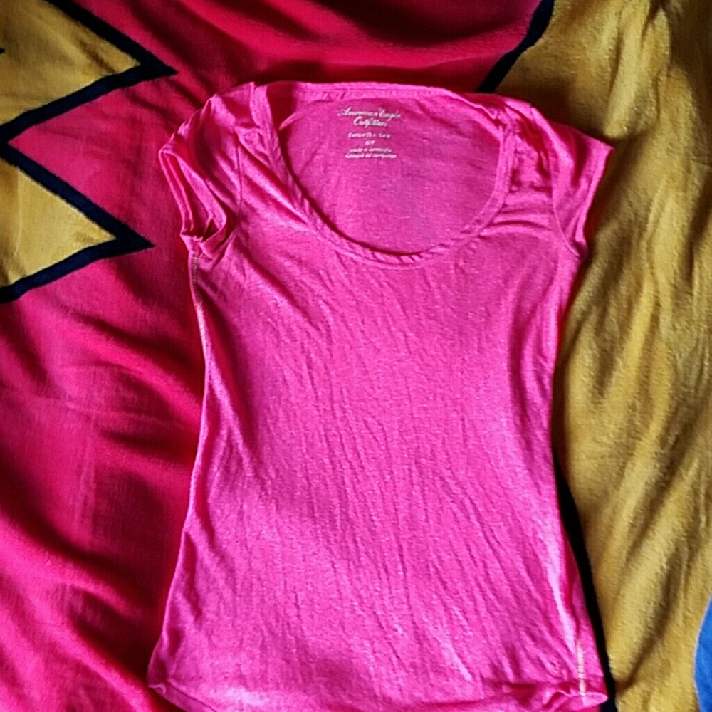 Woman's V neck tee shirt