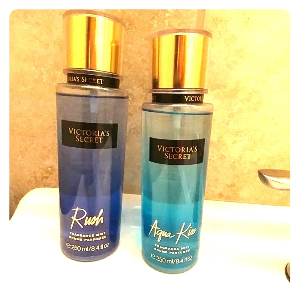 Victoria's Secret Rush & Aqua Kiss Fragrance Mist