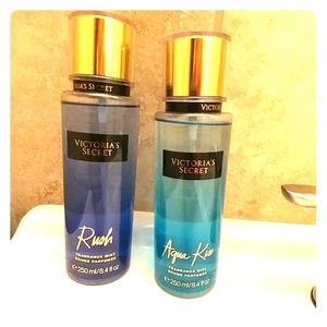 Victoria's Secret Rush & Aqua Kiss Fragrance Mist