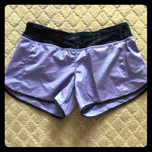 Lululemon running short Size 8. Like new!