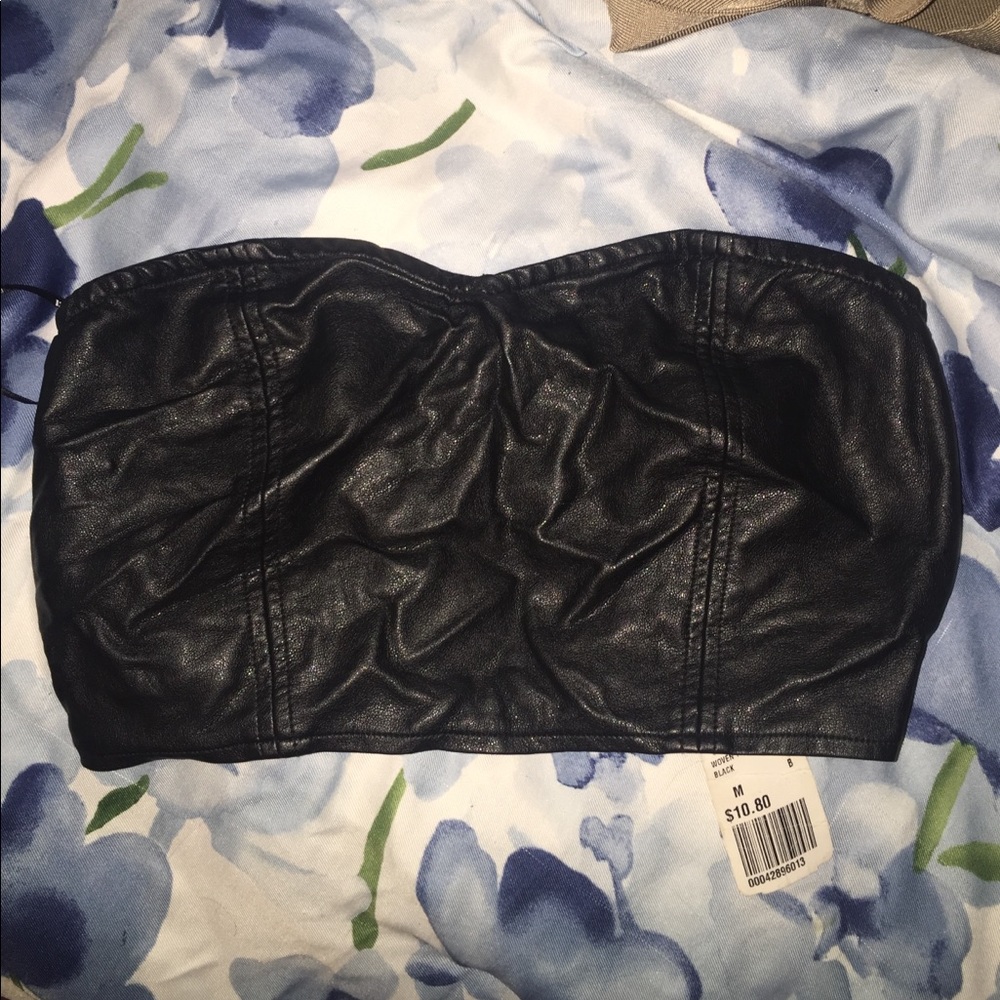 Leather crop