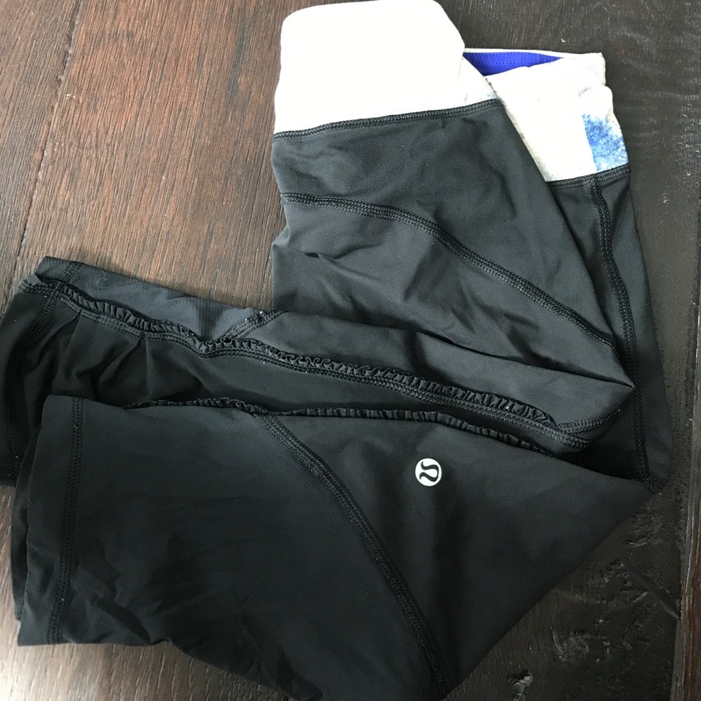 Lululemon cropped leggings