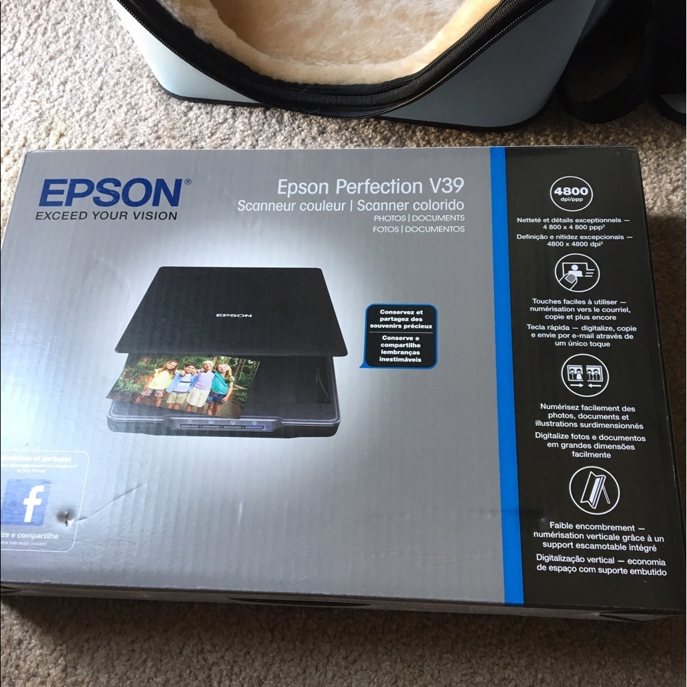 Epson Perfection V39 Scanner