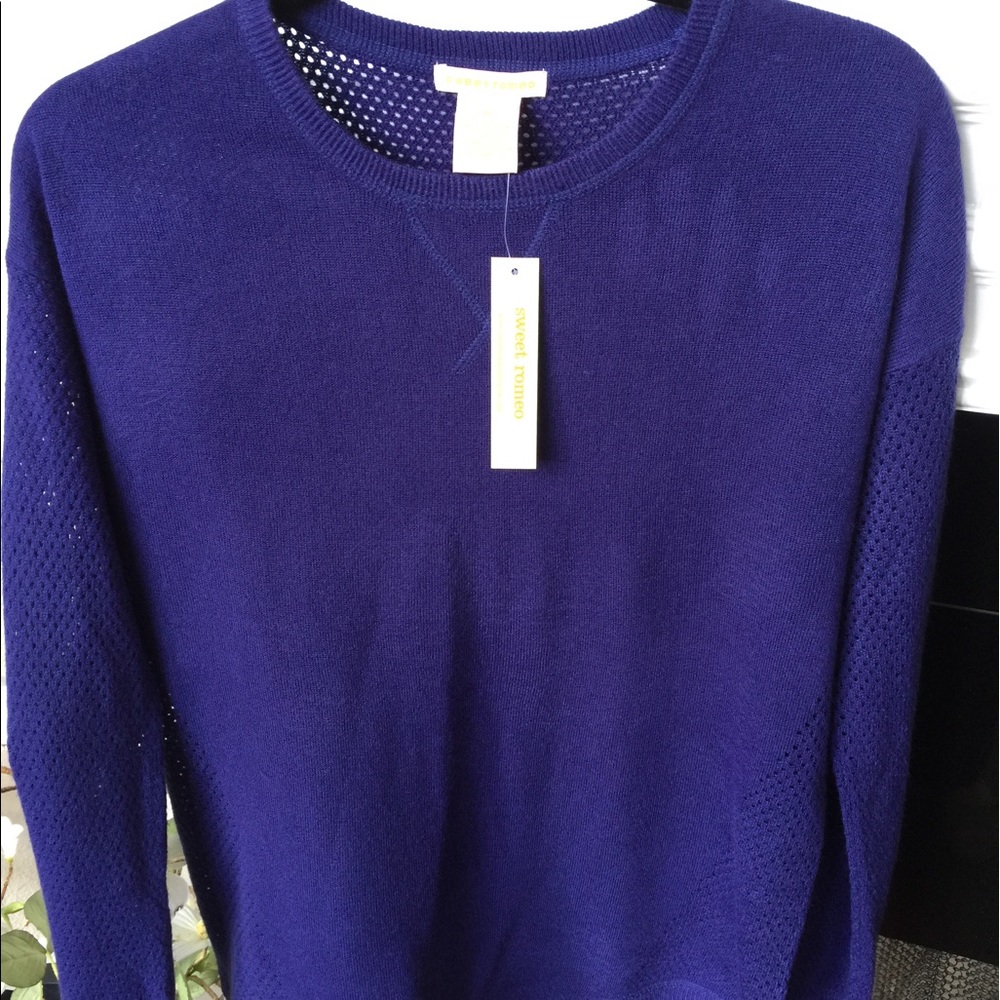 Sweet Romeo Royal Blue Sweatshirt
