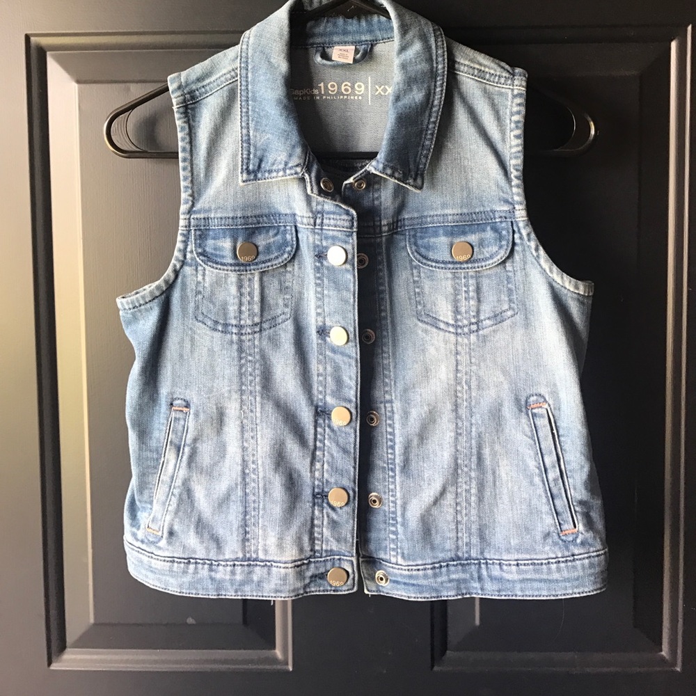 Gap Kids jean vest