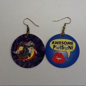 Pog Earrings, Vintage