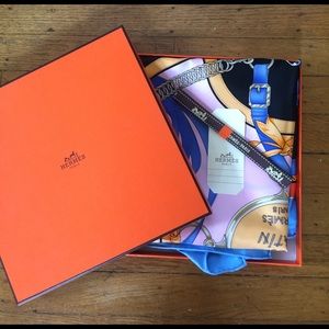 NEW Hermes scarf with tags and box.