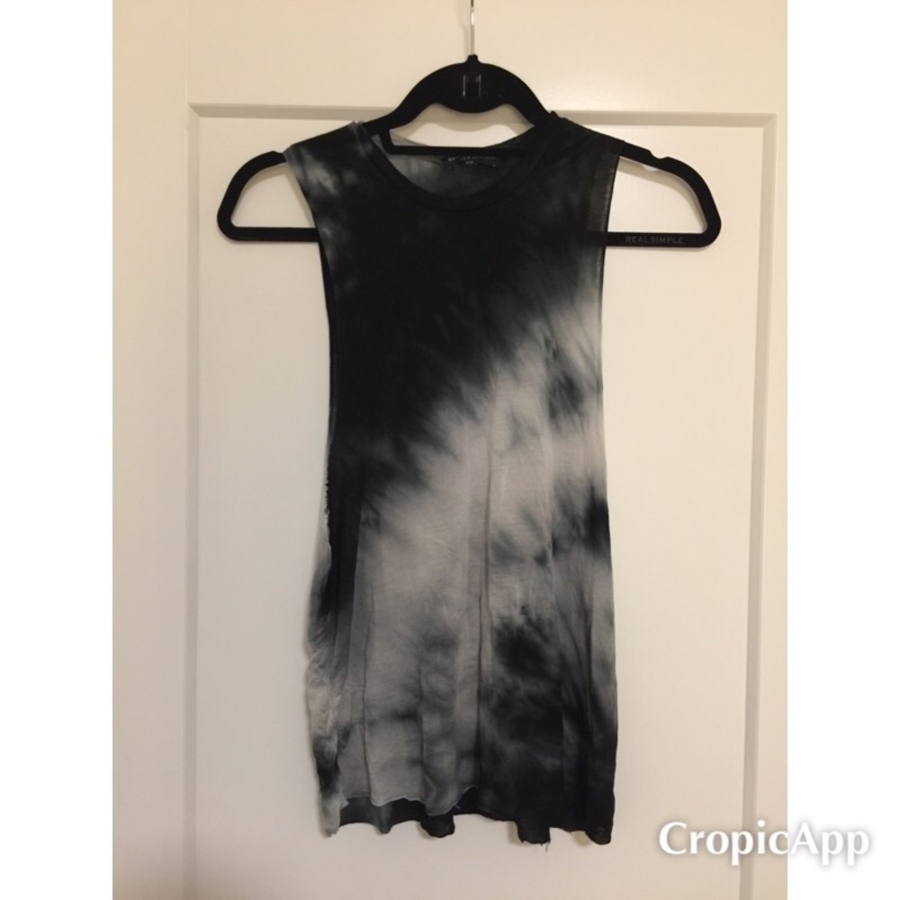 Sleeveless Tie Dye Tank
