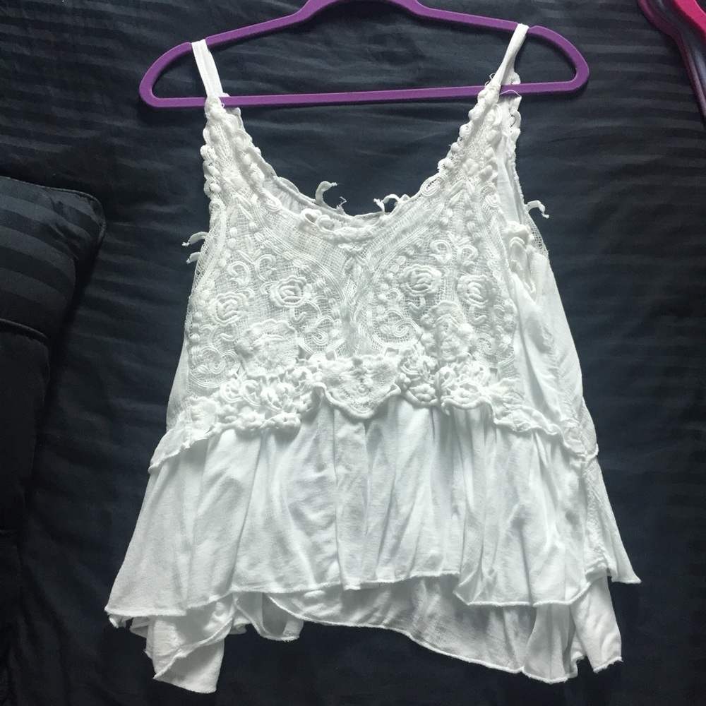 Beautiful crochet blouse very boho chic