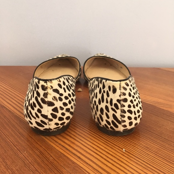 Banana republic calf hair polka dot d'orsay flats - Picture 2 of 4