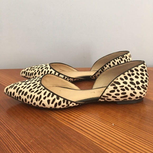 Banana republic calf hair polka dot d'orsay flats - Picture 3 of 4