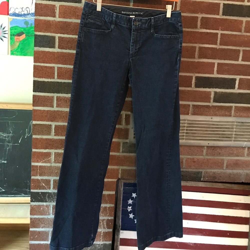 Banana Republic denim trousers