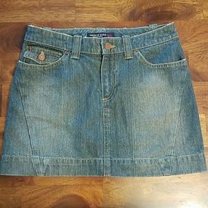 American Eagle Jean Skirt Size 0