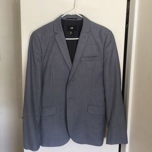 H&M Slim Fit Grey Suit and Pants