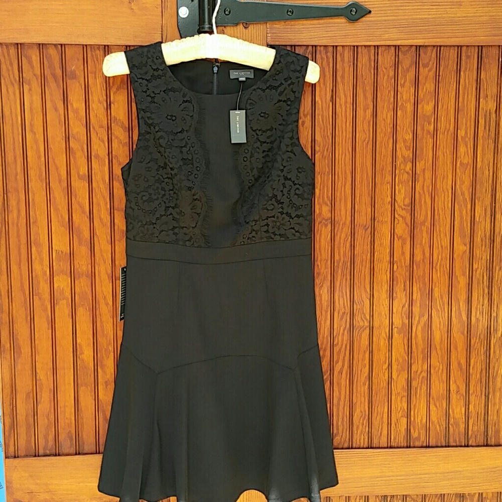 The Limited NWT little black dress size 4