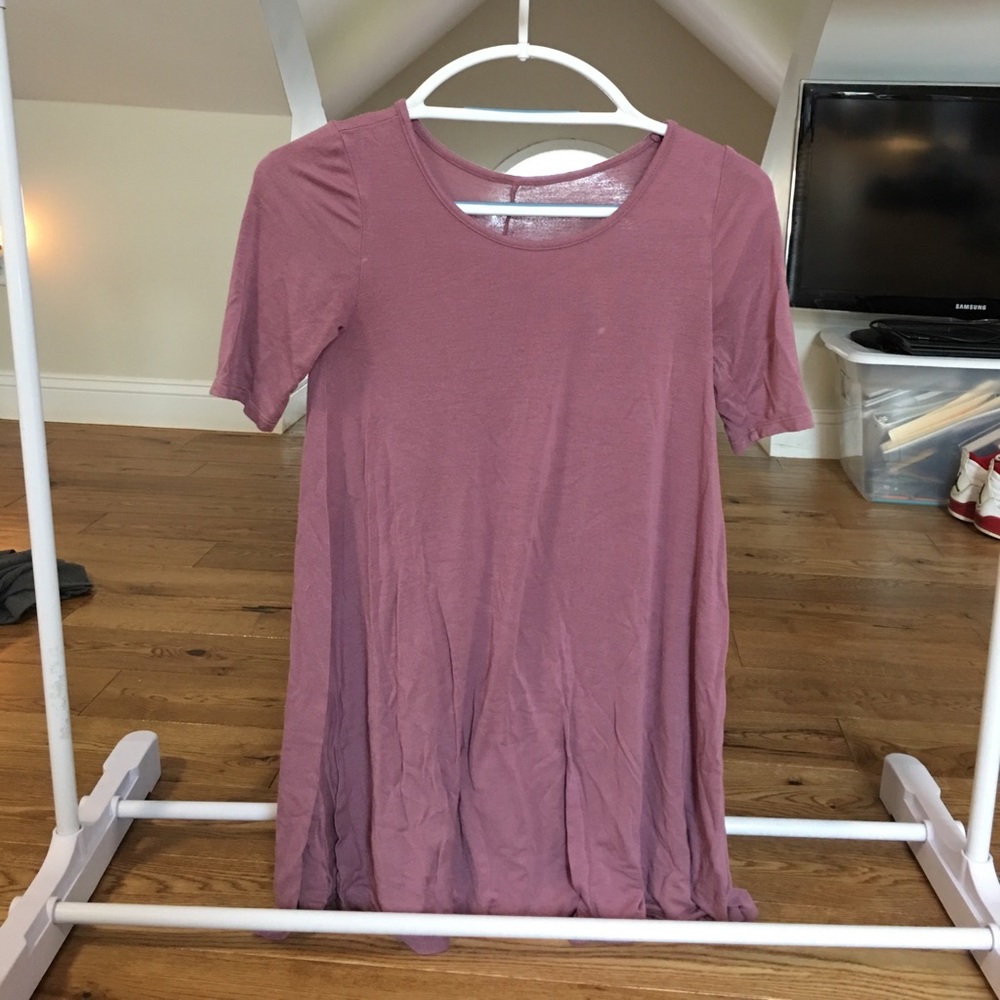 Purple sundress