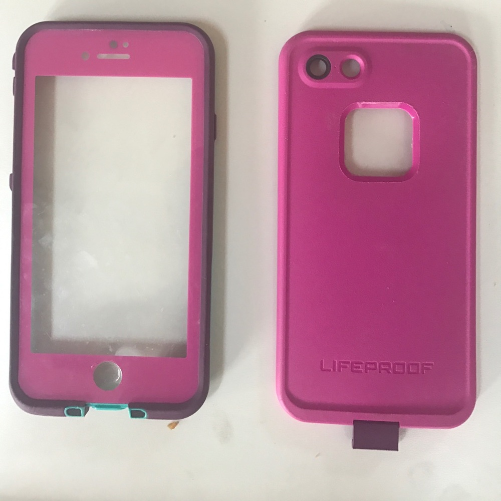 pink iphone 7 lifeproof case