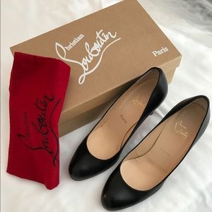 Christian Louboutin Simple Pump Black Leather