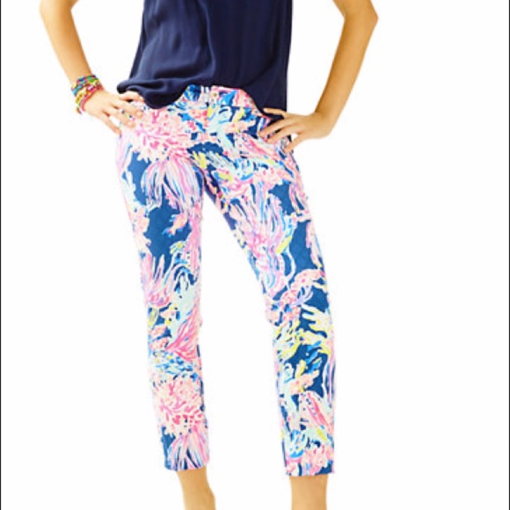 Lilly Pulitzer Kelly Ankle Length Skinny Pant