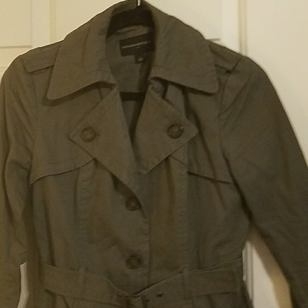 Cropped Button Up Jacket - image 2