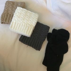 Gloves and boot cuffs