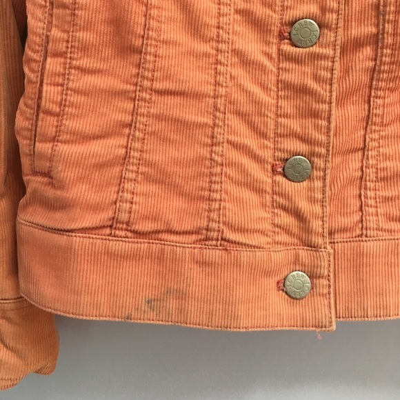 JCrew Factory salmon corduroy jacket XS - Picture 4 of 4