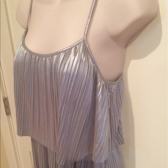 NWT Forever 21 Silver Dress - Size M - Picture 3 of 5