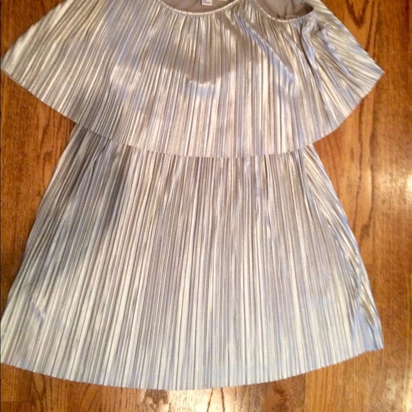 NWT Forever 21 Silver Dress - Size M - Picture 5 of 5