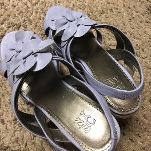 Lavender wedges Size 6
