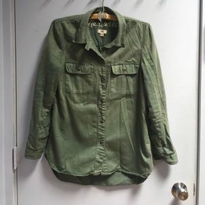 Madewell 100% cotton workshirt XS