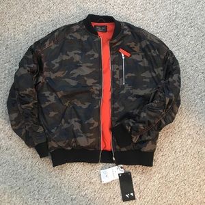 Camo bomber