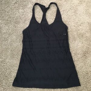 Lorna Jane black vent tank small euc
