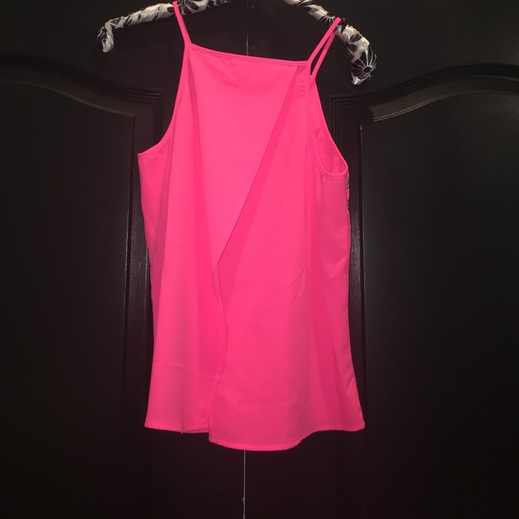 Gianni Bini Bright Pink Aztec Tank/Blouse - Picture 2 of 4