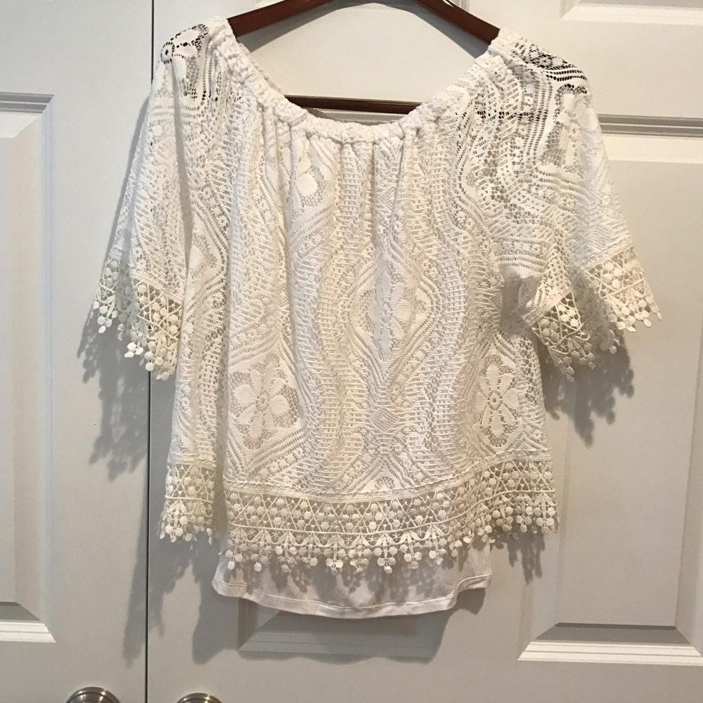 Summer lace blouse