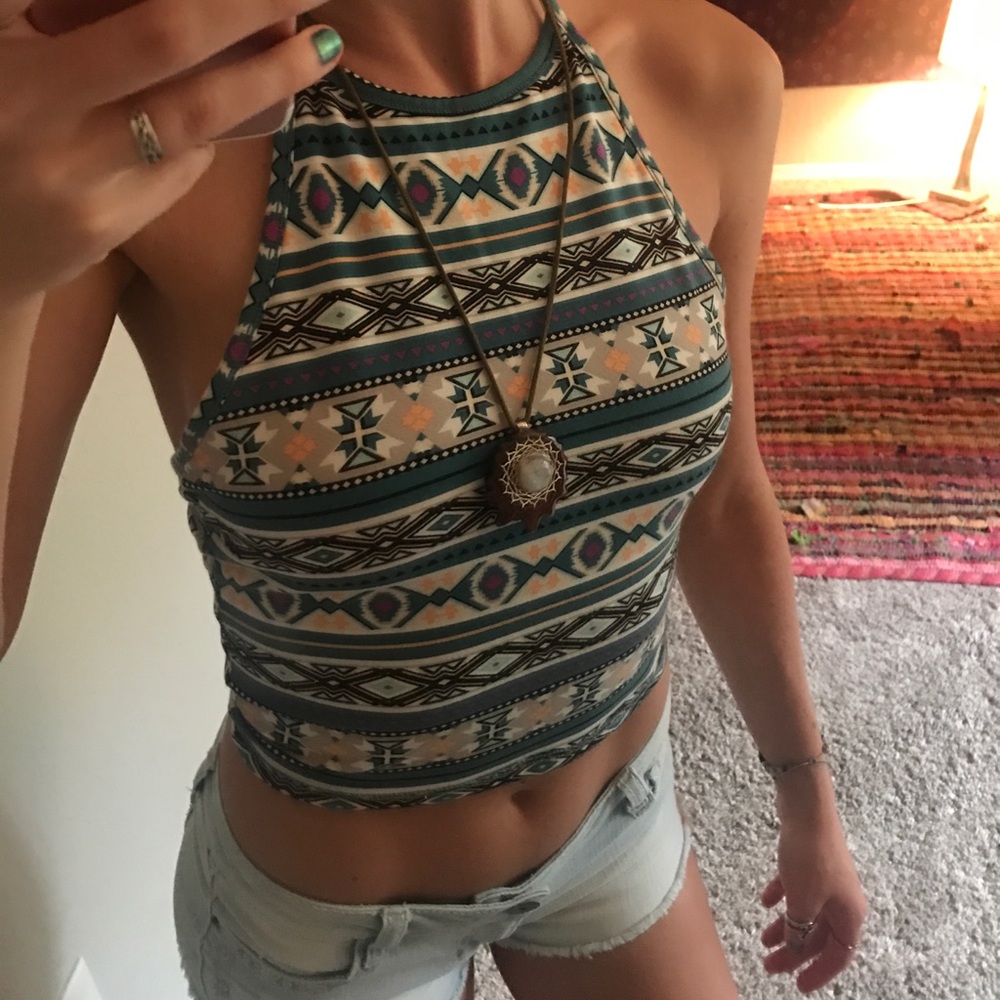 Reversible Halter Top