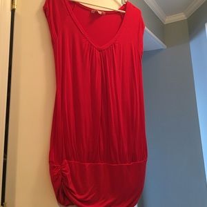 {Garage} Extra Long Red T-Shirt