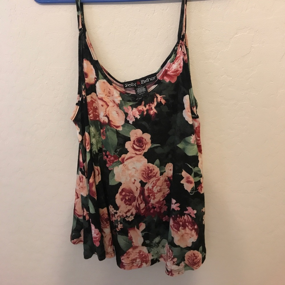 Floral tank top