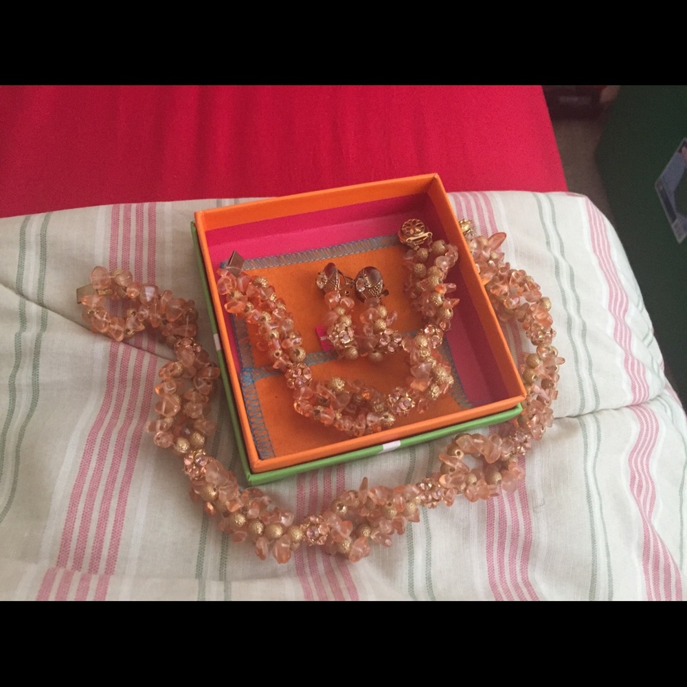 Orange jewelry