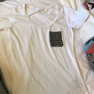 Fair trade t shirt with pocket